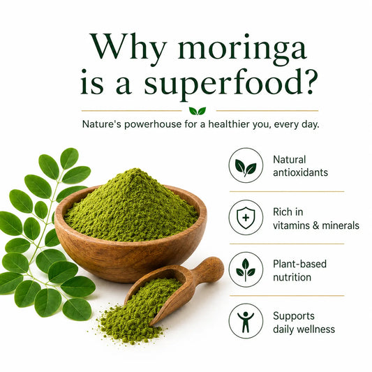 Moringa Leaf Powder | 100% Pure & Natural | WellYamri