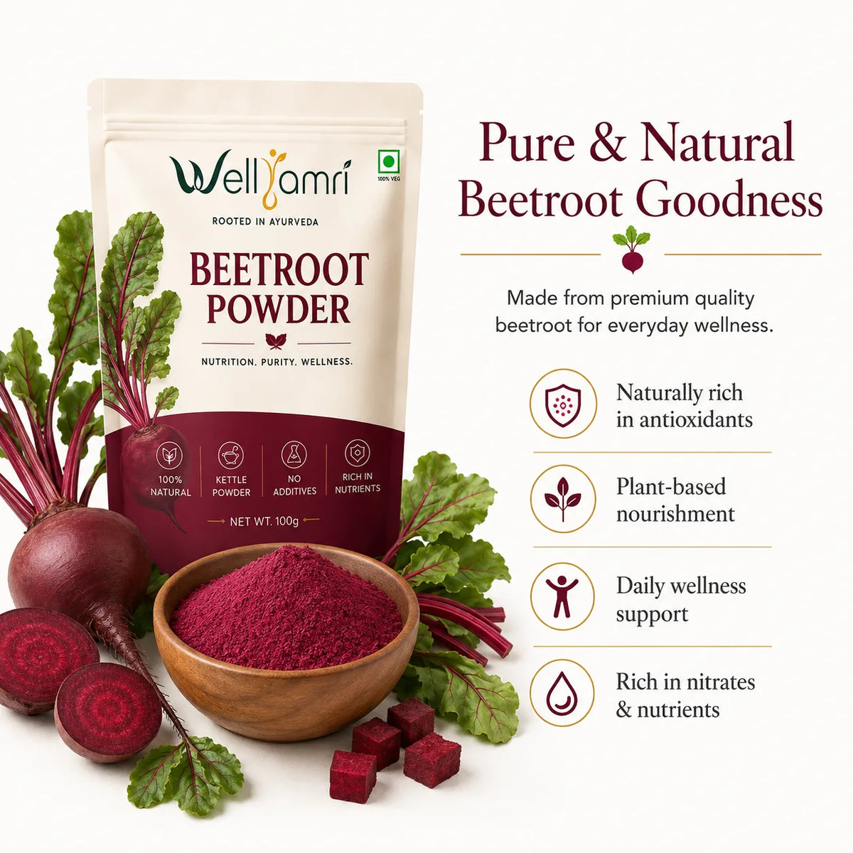 Wellyamri Beetroot Powder