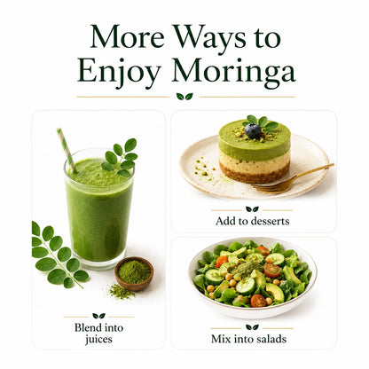 Moringa Leaf Powder | 100% Pure & Natural | WellYamri