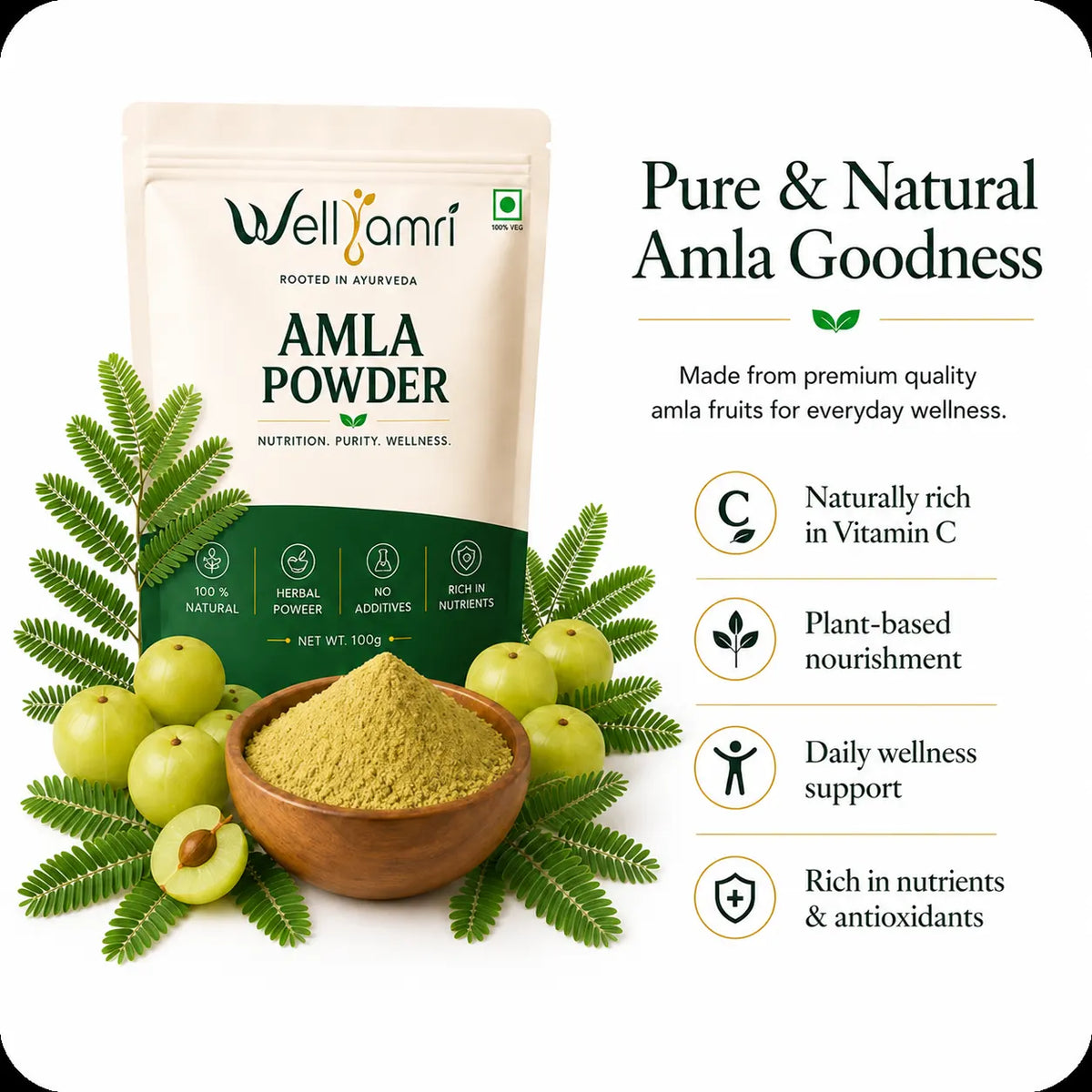 Wellyamri Amla Powder