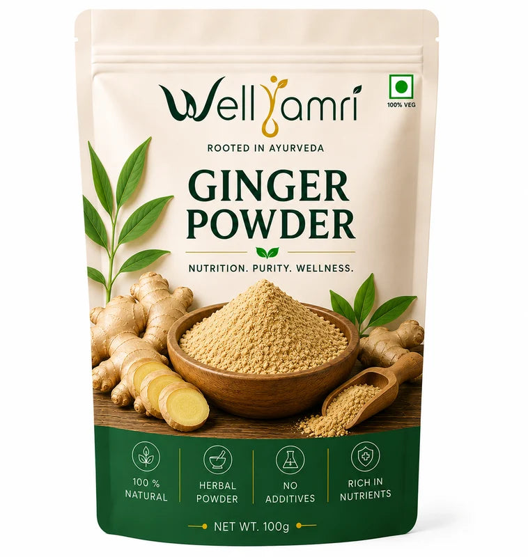 Wellyamri Ginger Powder 100g – Natural Ginger Powder