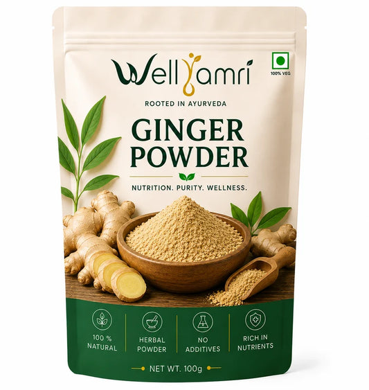Wellyamri Ginger Powder 100g – Natural Ginger Powder