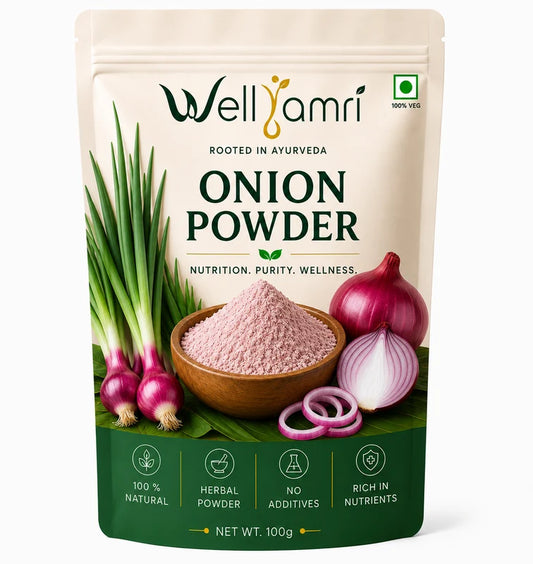 Wellyamri Onion Powder 100g – Natural Onion Powder