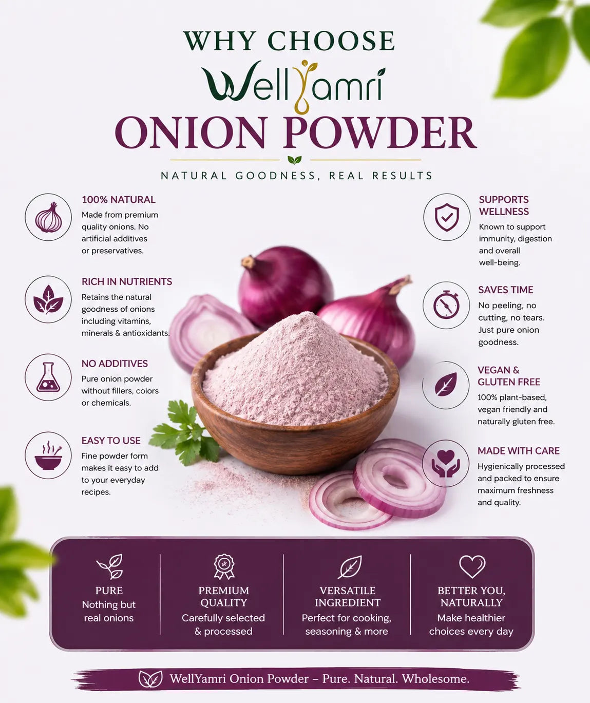Wellyamri Onion Powder