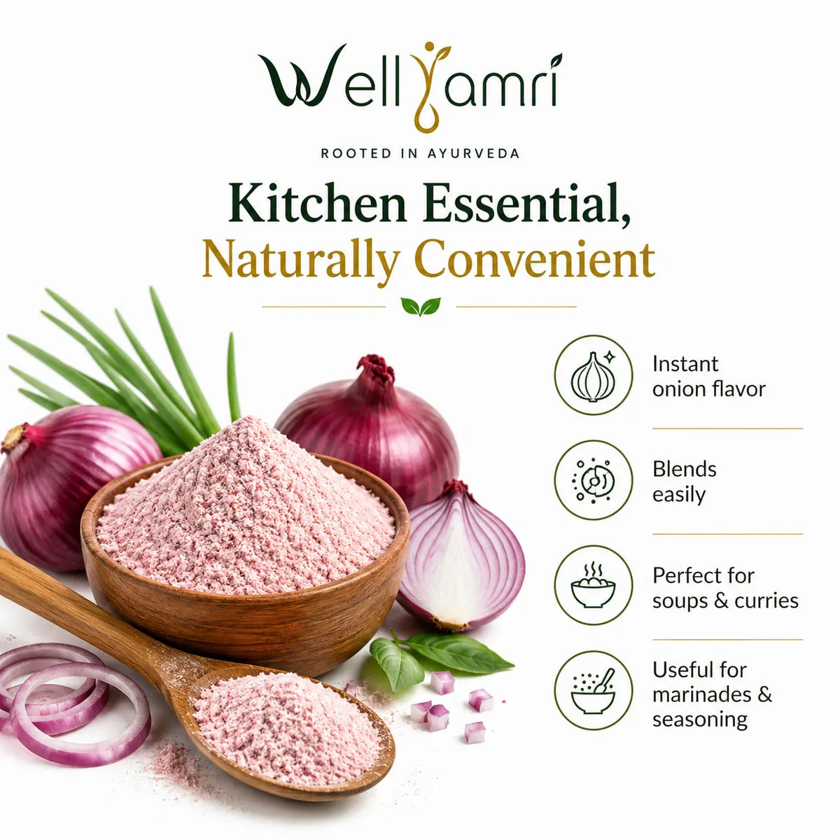 Wellyamri Onion Powder
