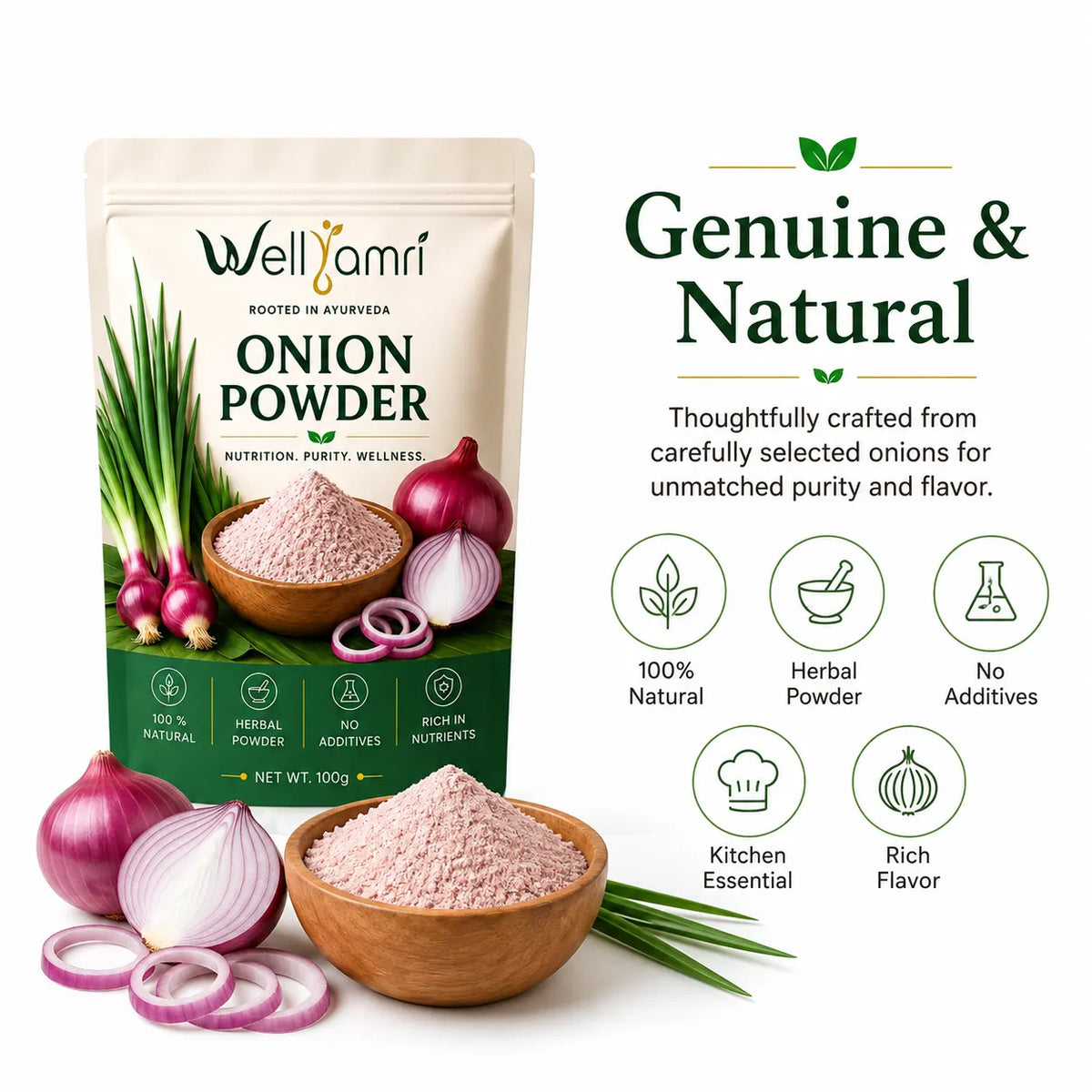 Wellyamri Onion Powder